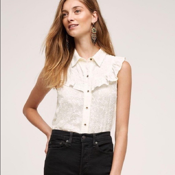 Anthropologie Tops - Anthropologie • Maeve Windflower Blouse